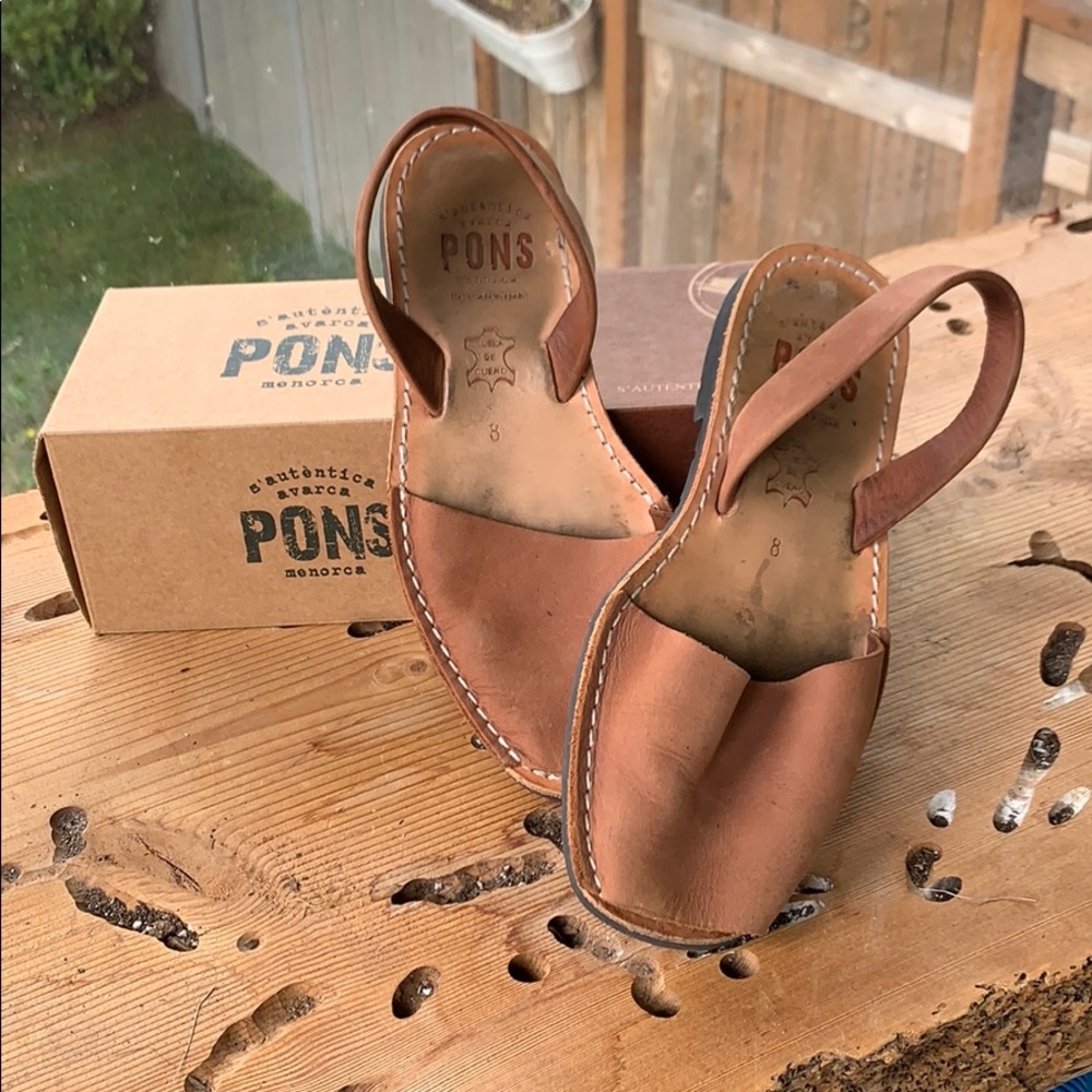 Pons Avarcas Tan Sandals